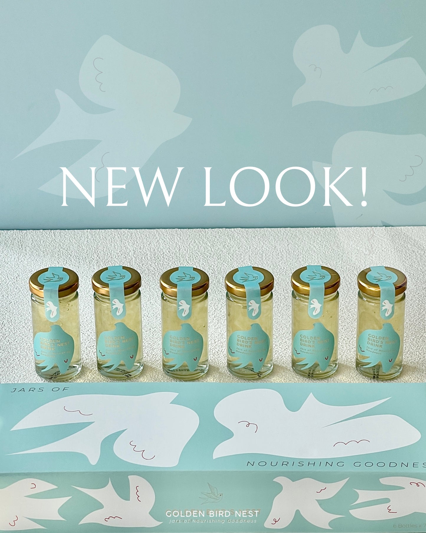 Beauty of Six Bottled Birds Nest