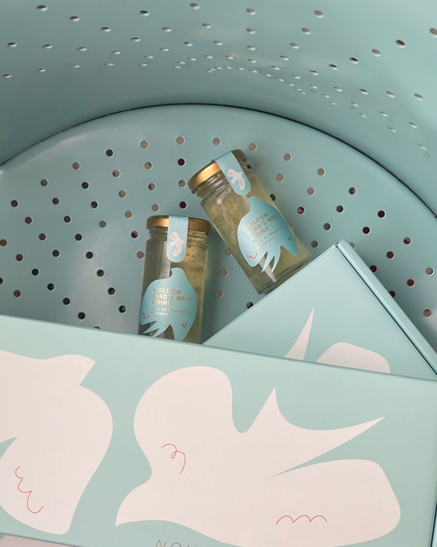 Beauty of Six Bottled Birds Nest
