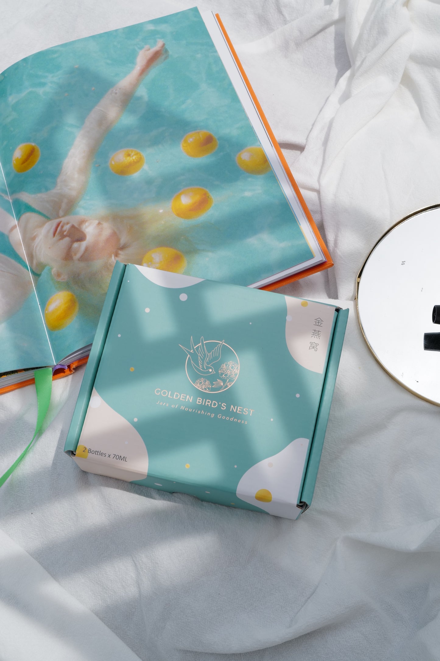 Double Goodness Bottled Birds Nest